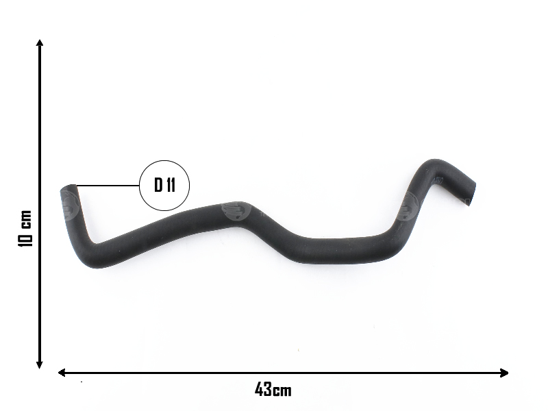 CAUPLAS MANGUERA VASO EXPANSION SUP RENAULT MEGANE II  =YACO 3544