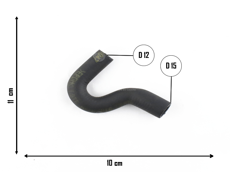 CAUPLAS MANGUERA VENTILACION CARTER FORD ESCORT  =YACO 1113