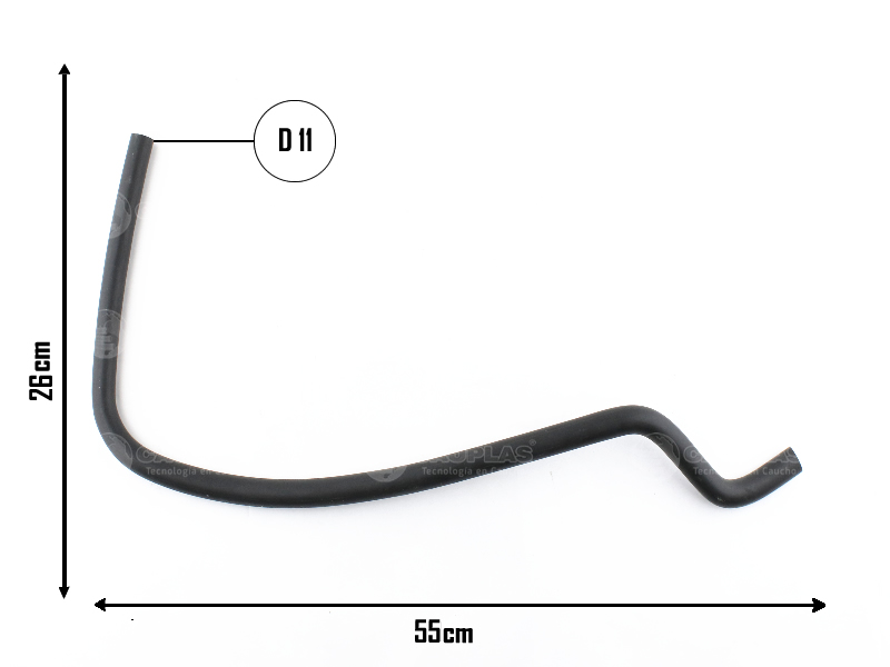 CAUPLAS MANGUERA VENTILACION DE CARTER RENAULT TORINO =YACO 567