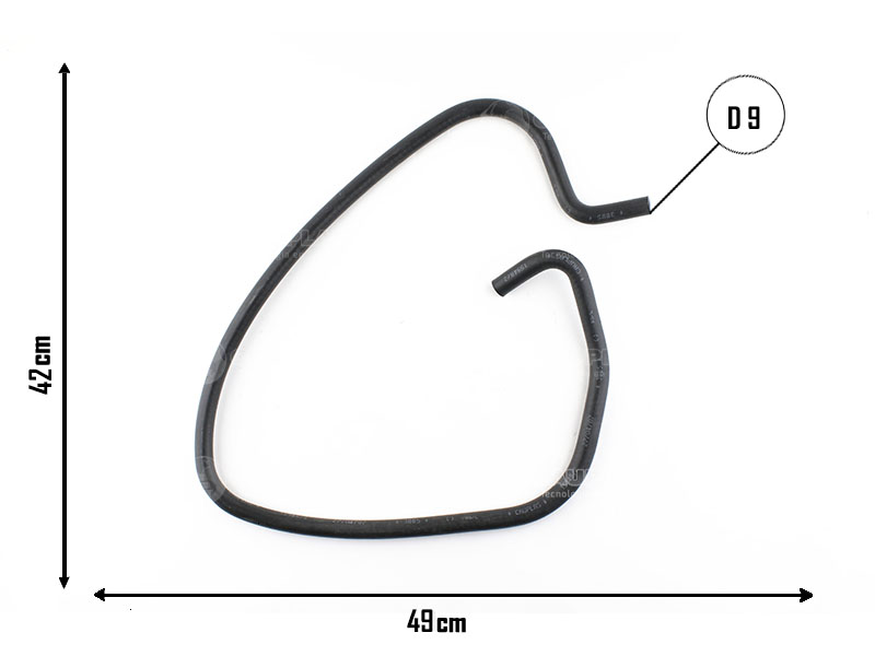 CAUPLAS MANGUERA VASO DE EXPAN FORD ESCORT OEM:YS418K289AB =YACO 2824