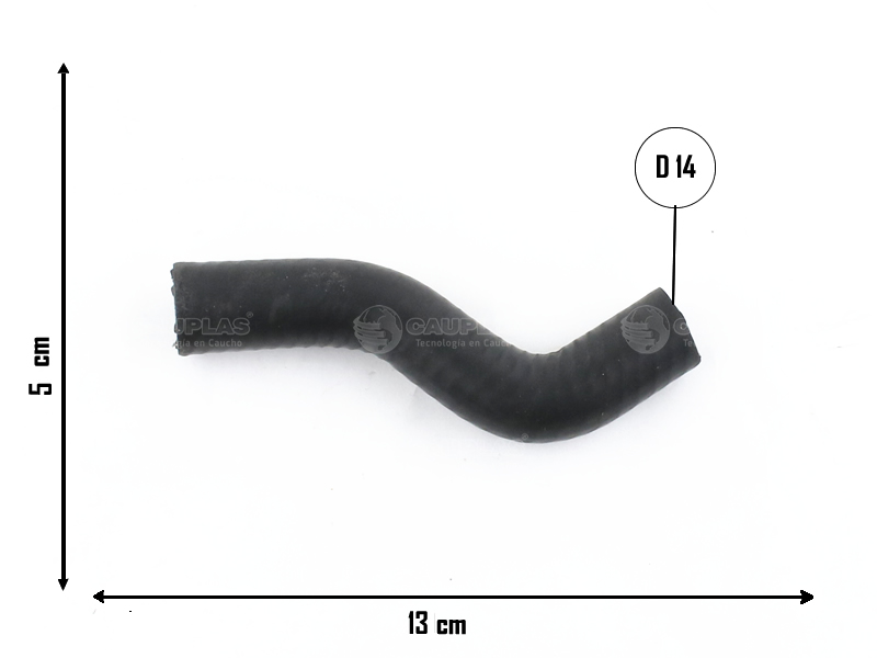 CAUPLAS MANGUERA CALEFACCION FIAT PALIO I OEM:46437135