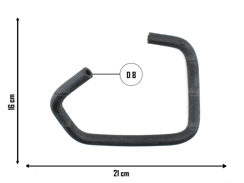 CAUPLAS MANGUERA CALEFACCION PEUGEOT 504 505 OEM:1414360 =YACO 94