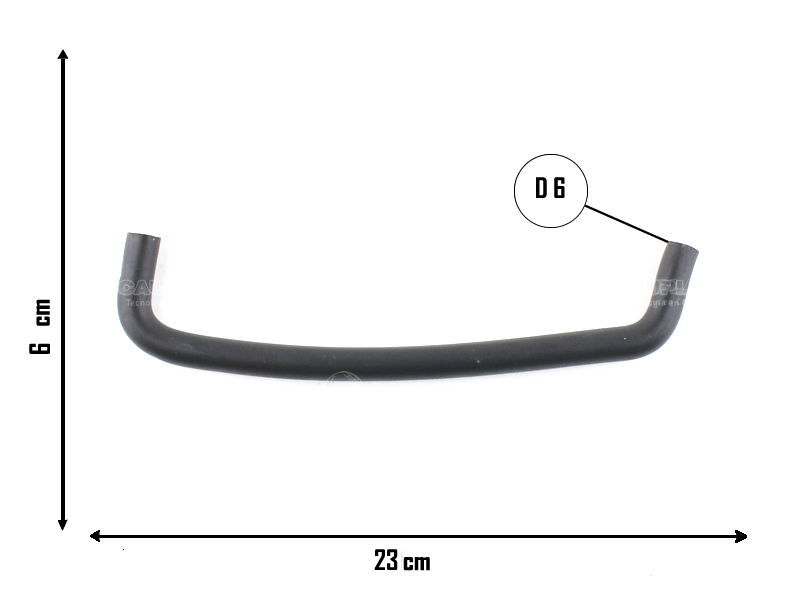 CAUPLAS MANGUERA DESCARGA DE GASES PEUGEOT 405 OEM:1192560 =YACO 2620