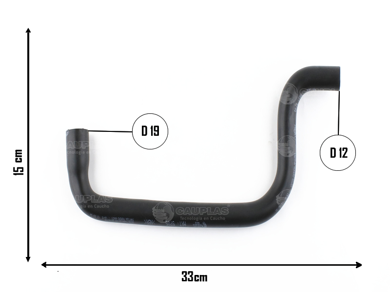 CAUPLAS MANGUERA LUBRICACION PEUG 405  =YACO 2622