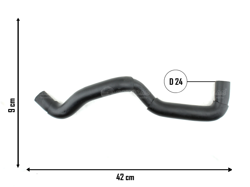 CAUPLAS MANGUERA DESCARGA DE GASES P406 605 806 EXPERT CITROEN EVASION XANTIA I/II  OEM:1192K80