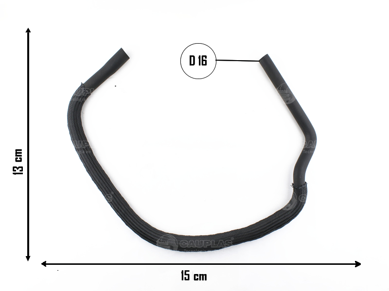 CAUPLAS MANGUERA RADIADOR INFERIOR PEUG 405 OEM:1351500 =YACO 1756