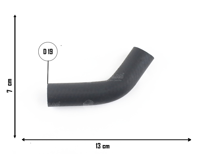 CAUPLAS MANGUERA REFRIGERACION PEUGEOT 307 OEM:1317J0 =YACO 2517