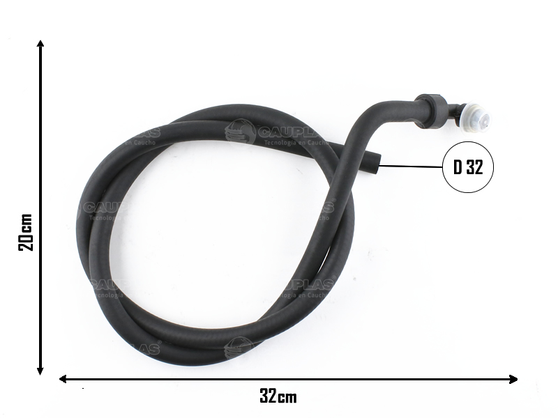 CAUPLAS MANGUERA REFRIGERACION PEUGEOT 405 