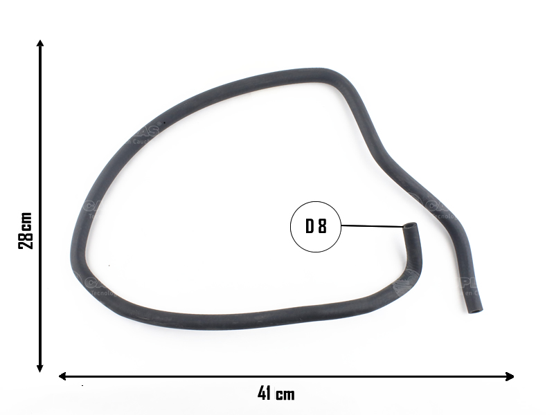 CAUPLAS MANGUERA REFRIGERACION PEUGEOT 307 OEM:1317J4 =YACO 3616