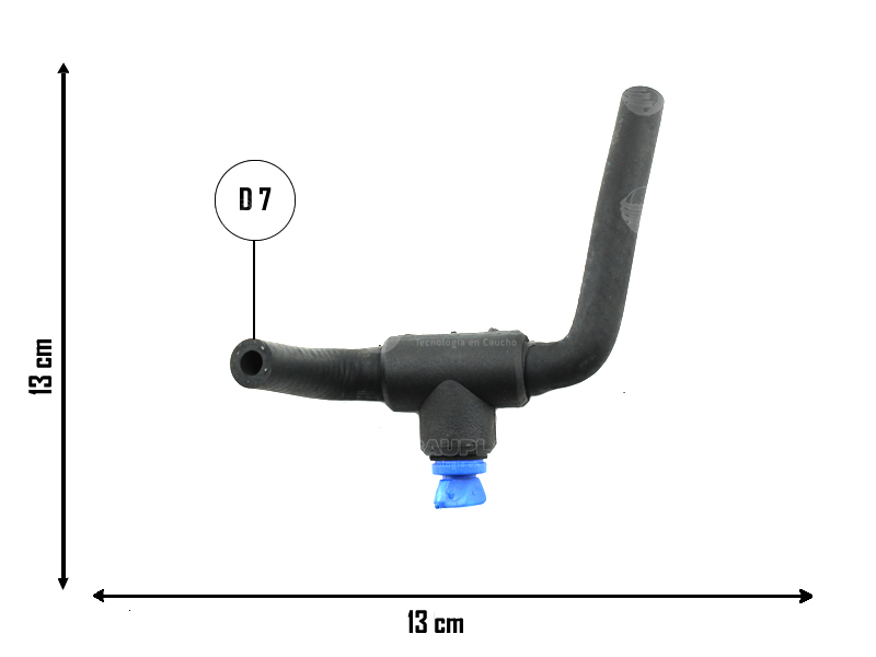 CAUPLAS MANGUERA REFRIGERACION FIAT PALIO I SIENA I OEM:46459929 =YACO 3746