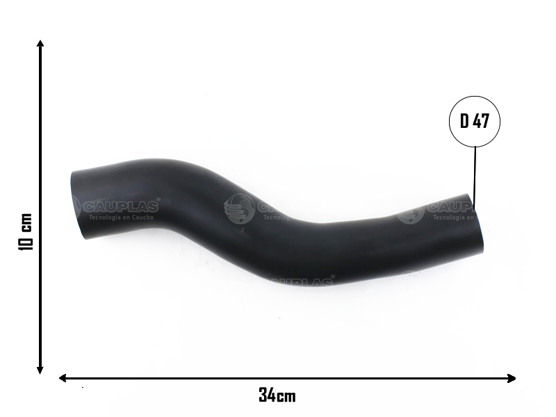 CAUPLAS MANGUERA COMBUSTIBLE PEUG 405 OEM:1505830 =YACO 2496