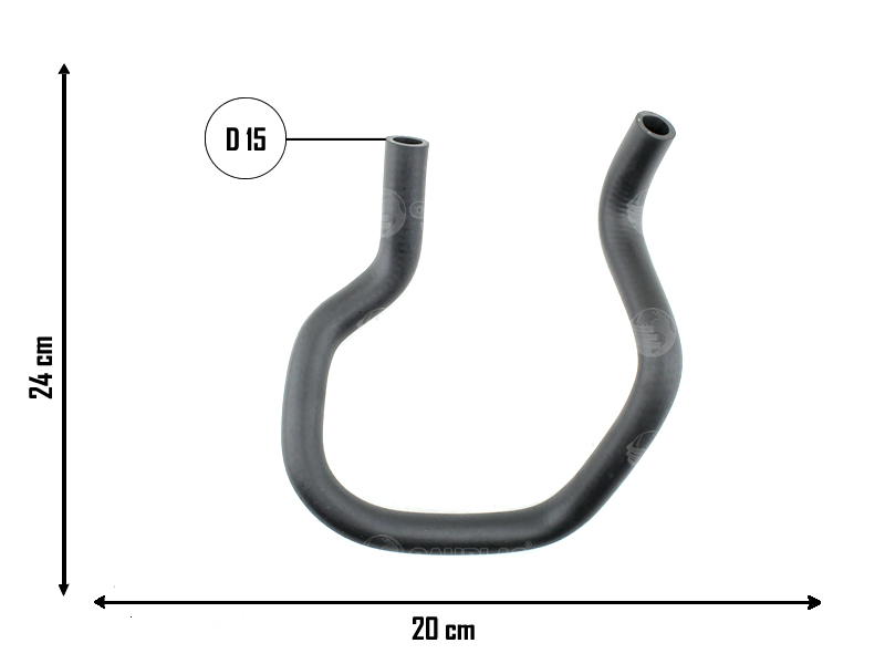 CAUPLAS MANGUERA REFRIGERACION PEUGEOT 307 OEM:1307VL  1323J8 =YACO 3370/4140