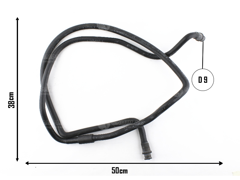 CAUPLAS MANGUERA REFRIGERACION PEUGEOT 306 OEM:134175 =YACO 2289
