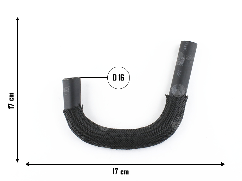 CAUPLAS MANGUERA VASO DE EXPANSION PEUG 408-308-3008-5008 CITROEN C4/PICASSO OEM:1317V2 =YACO 4280