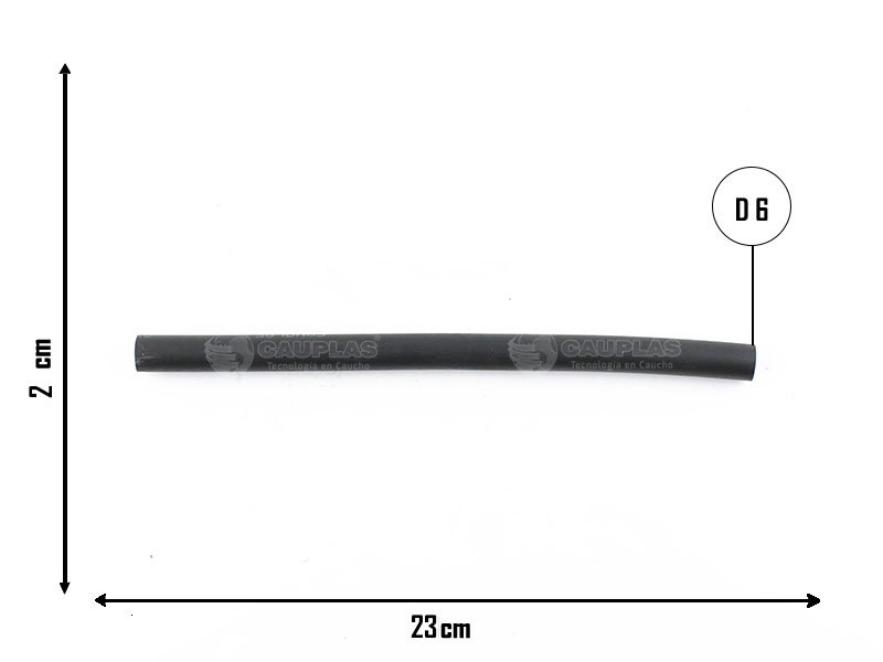 CAUPLAS MANGUERA VASO DE EXPAN A RAD PARTNER I 