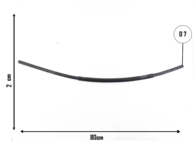 CAUPLAS MANGUERA VASO DE EXPAN INF A RAD PEUG 205 OEM:1307L70