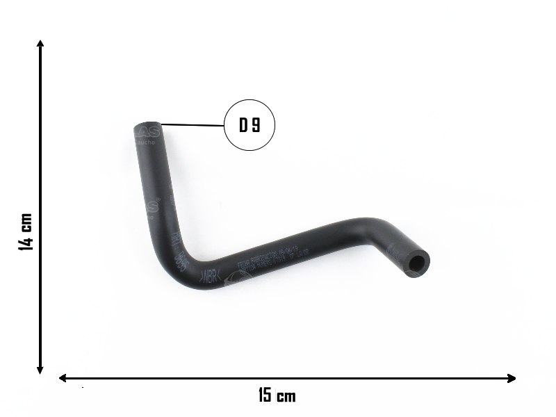 CAUPLAS MANGUERA DESCARGA DE GASES PEUGEOT 306 OEM:119262