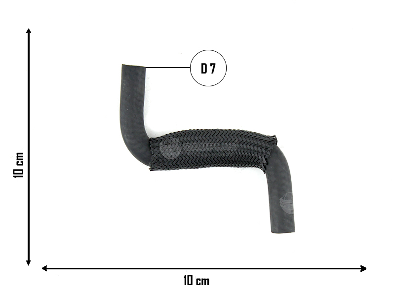 CAUPLAS MANGUERA PASO DE AGUA TOYOTA COROLLA OEM:162640D060