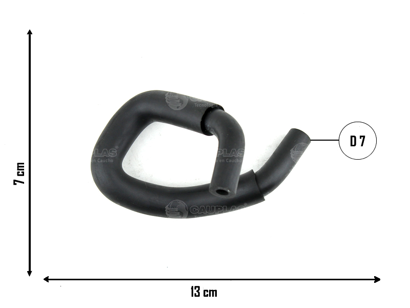 CAUPLAS MANGUERA VASO DE EXPANSION TOYOTA COROLLA OEM:1626422110
