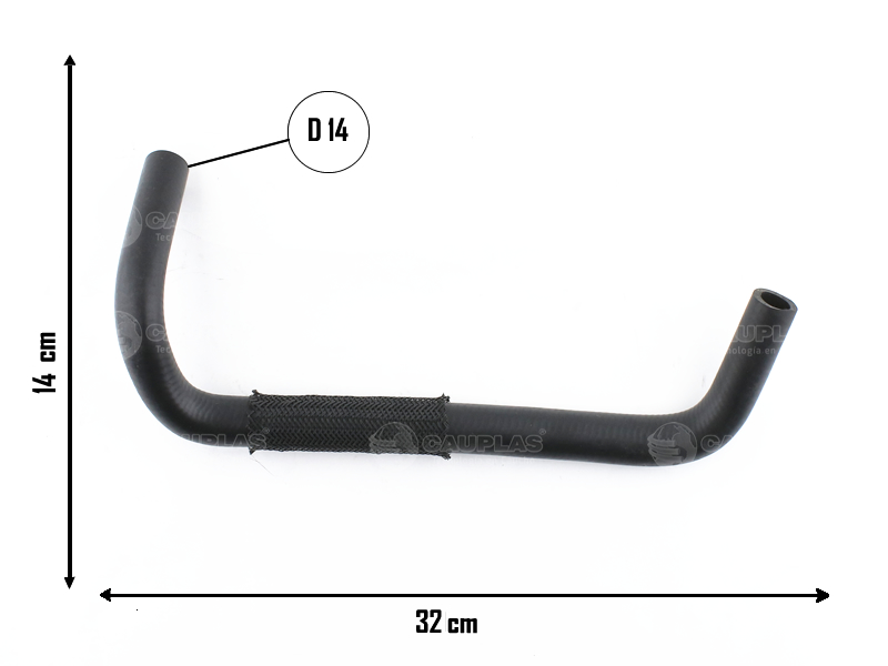 CAUPLAS MANGUERA CALEFACCION TOYOTA COROLLA
