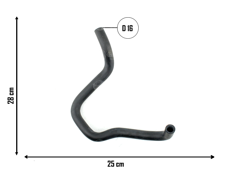 CAUPLAS MANGUERA CALEFACCION TOYOTA COROLLA  OEM:8724513030