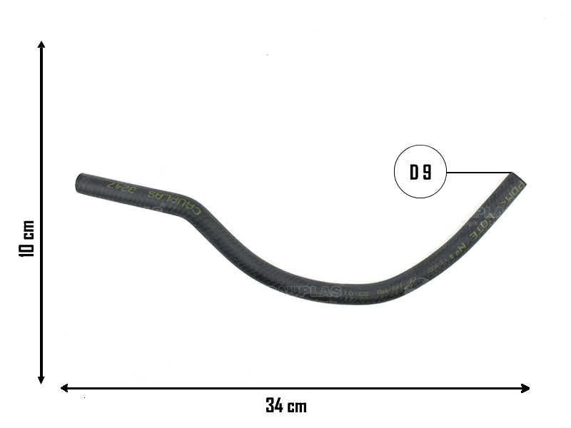 CAUPLAS MANGUERA CALEFACCION TOYOTA COROLLA
