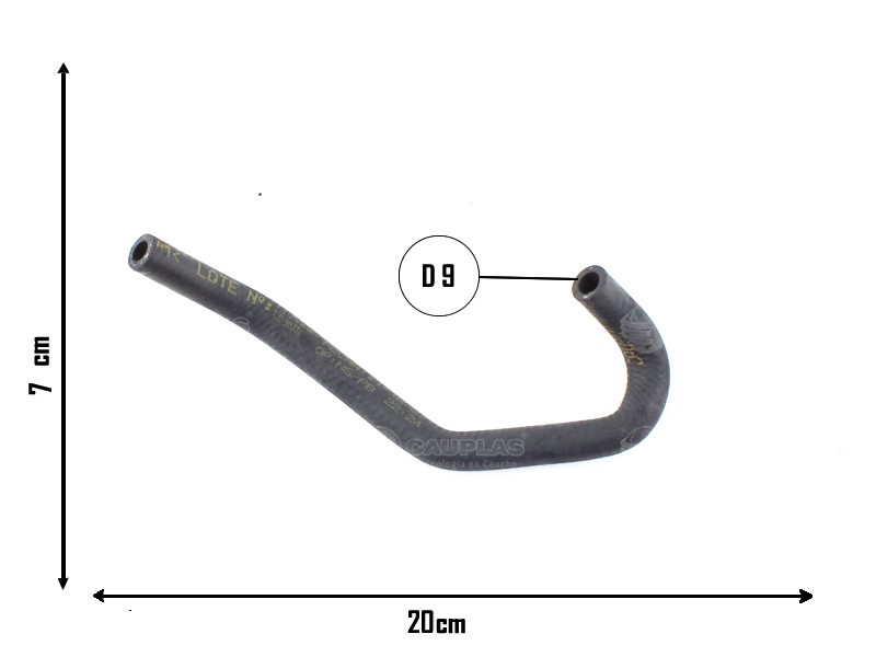 CAUPLAS MANGUERA CALEFACCION TOYOTA COROLLA