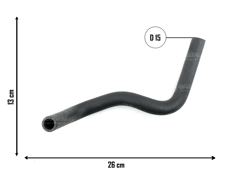 CAUPLAS MANGUERA CALEFACCION TOYOTA COROLLA OEM:8724513030