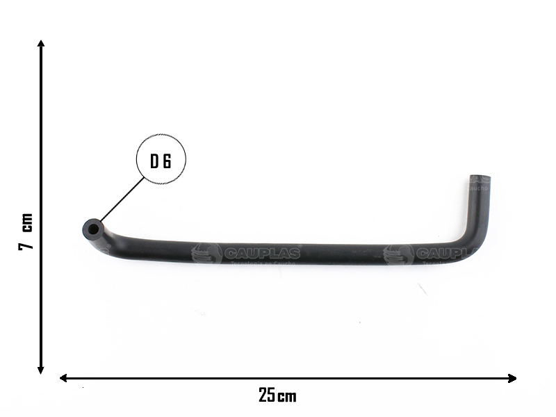 CAUPLAS MANGUERA VASO DE EXPANSION TOYOTA COROLLA OEM:1637721040