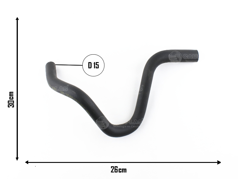 CAUPLAS MANGUERA CALEFACCION TOYOTA COROLLA OEM:8724502580