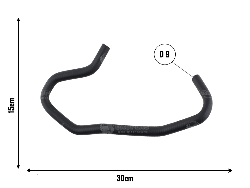 CAUPLAS MANGUERA VASO DE EXPANSION SCANIA