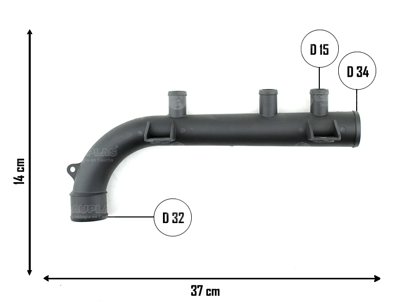CAUPLAS MANGUERA REFRIGERACION CHEVROLET VECTRA I/II/III OEM:90322216