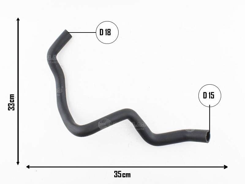 CAUPLAS MANGUERA A BOMBA ADICIONAL VW AMAROK = YACO 4118