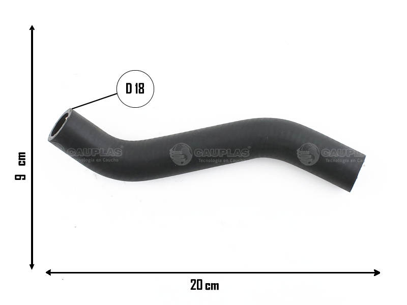CAUPLAS MANGUERA A BOMBA ADICIONAL VW AMAROK = YACO 4123