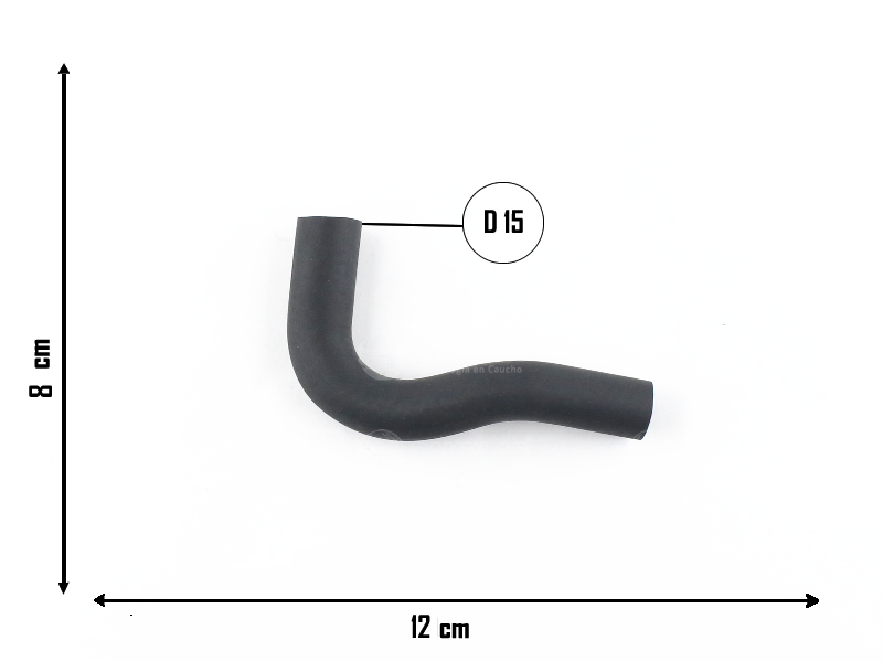CAUPLAS MANGUERA PASO DE AGUA VW AMAROK  =YACO 4099