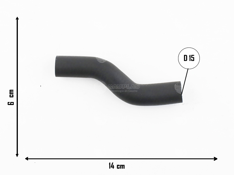 CAUPLAS MANGUERA VASO DE EXPANSION  VW AMAROK OEM:2H0121109 =YACO 4285