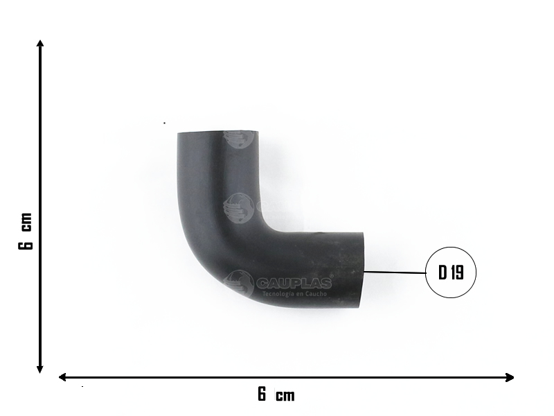 CAUPLAS MANGUERA DESCARGA DE GASES VW BORA