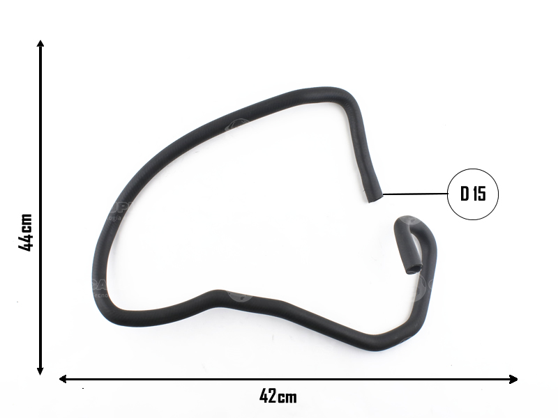 CAUPLAS MANGUERA REFRIGERACION SEAT CORDOBA IBIZA VW FOX SURAN 