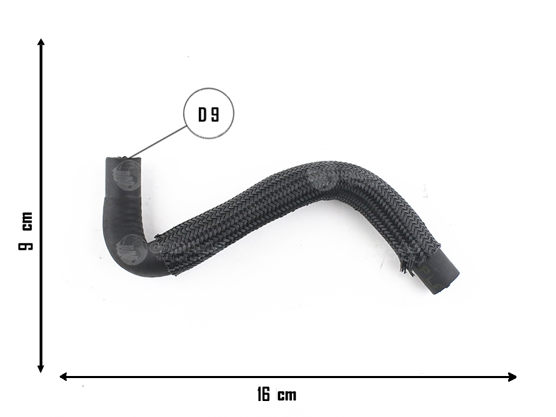 CAUPLAS MANGUERA CONDUCTO FLEXIBLE A TUBO RIGIDO  =YACO 2059