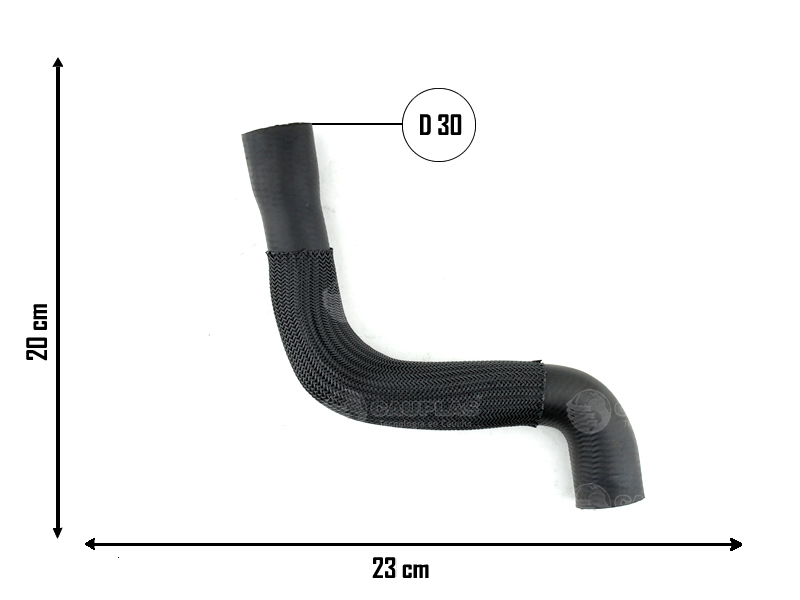 CAUPLAS MANGUERA RADIADOR INFERIOR VW GOLF III OEM:1H0121051C/A =YACO 1910