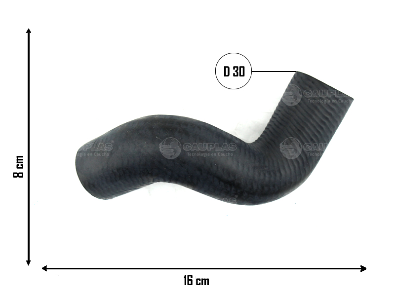 CAUPLAS MANGUERA REFRIGERACION VW BORA GOLF IV  OEM:1J0122101S =YACO 2086