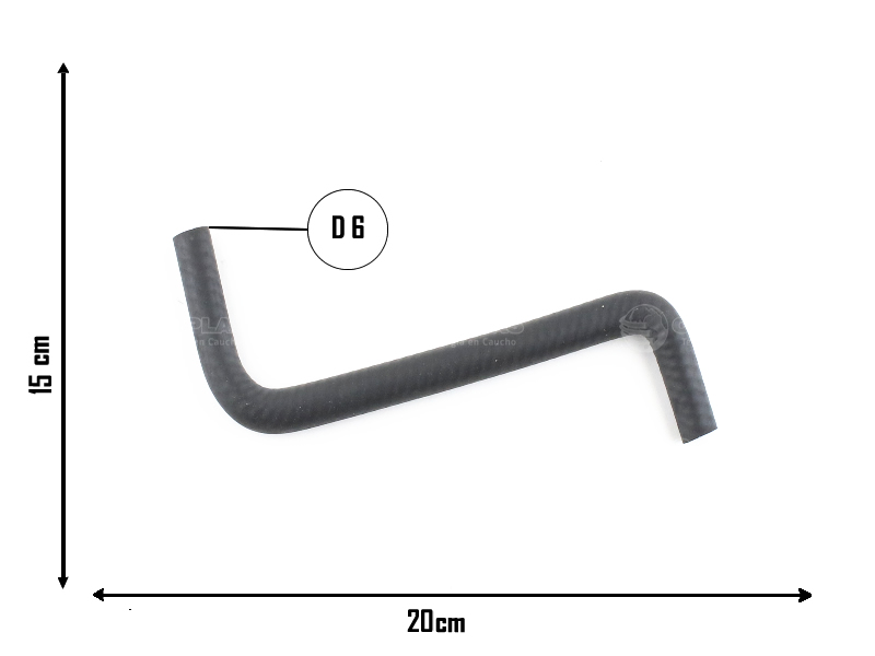 CAUPLAS MANGUERA REFRIGERACION VW GOLF IV =YACO 2077