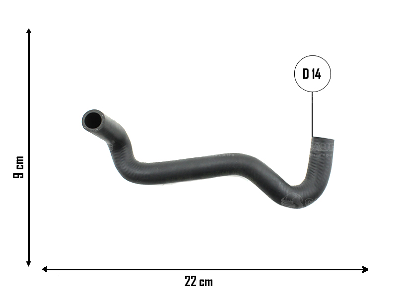 CAUPLAS MANGUERA REFRIGERACION VW GOLF IV / V OEM:1J0121096BR