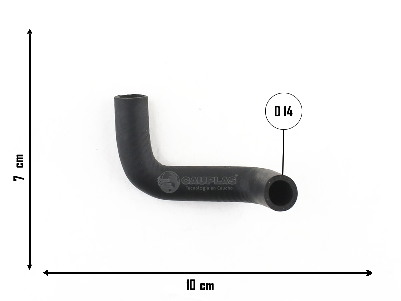 CAUPLAS MANGUERA REFRIGERACION GOLF IV OEM:1J0121096BS =YACO 4402