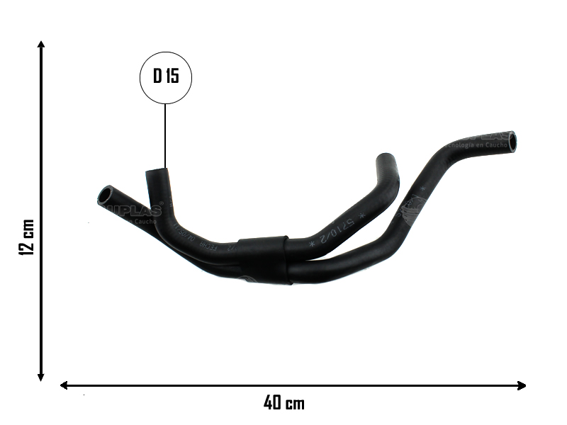 CAUPLAS MANGUERA REFRIGERACION VW GOLF IV / V 
