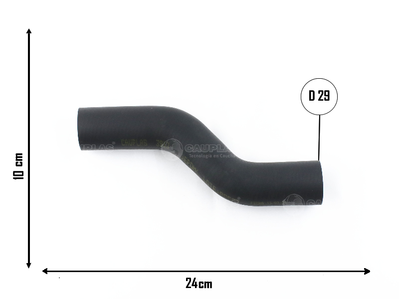 CAUPLAS MANGUERA RADIADOR INFERIOR SEAT CORDOBA IBIZA VW CADDY POLO