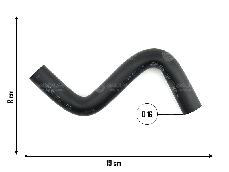 CAUPLAS MANGUERA REFRIGERACION BORA GOLF IV NEW BEETLE  =YACO 2076