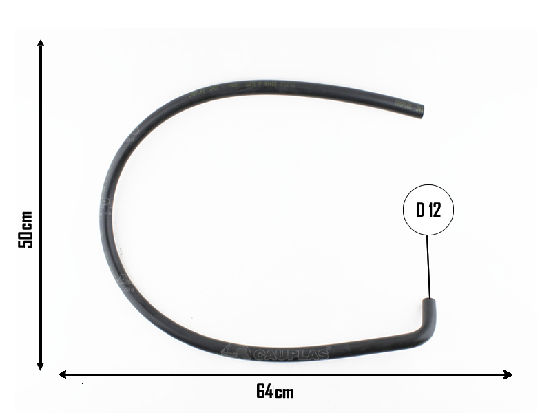 CAUPLAS MANGUERA SERVO DE FRENO VW GOL I POINTER QUANTUM SAVEIRO I 