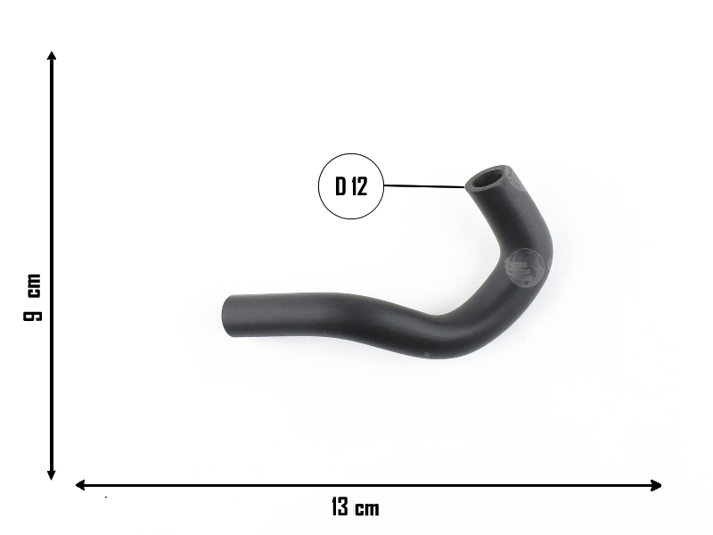 CAUPLAS MANGUERA RESPIRADERO GASES DE COMB VW GOL I SAVEIRO I SENDA OEM:3072018171 =YACO 1583