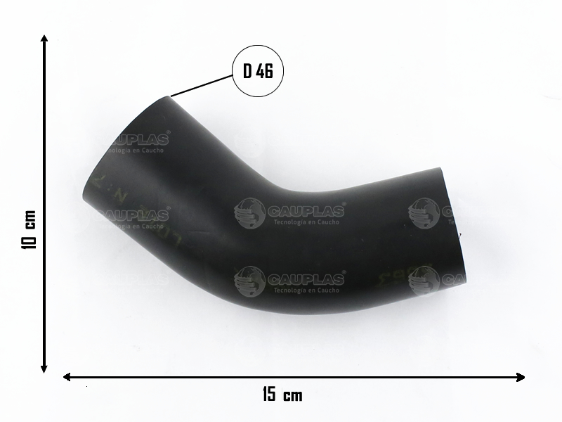 CAUPLAS MANGUERA COMBUSTIBLE VW GOL I SAVEIRO I SENDA OEM:ZBA201219A =YACO 1565